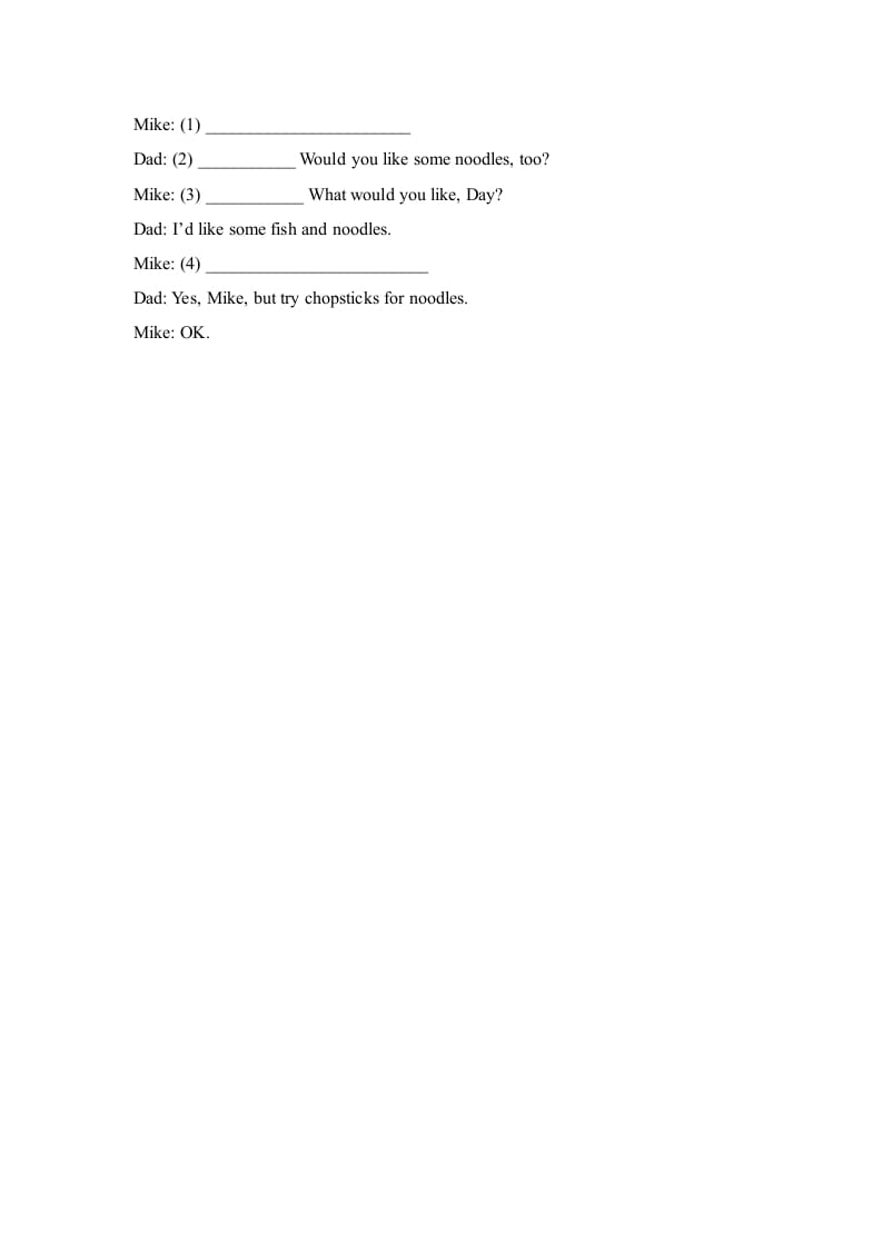 图片[2]-四年级英语上册Unit5_B_Read_and_write同步习题（人教版一起点）-淘课榜