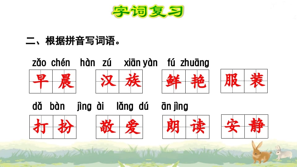 图片[3]-三年级语文上册第1单元复习（部编版）-淘课榜