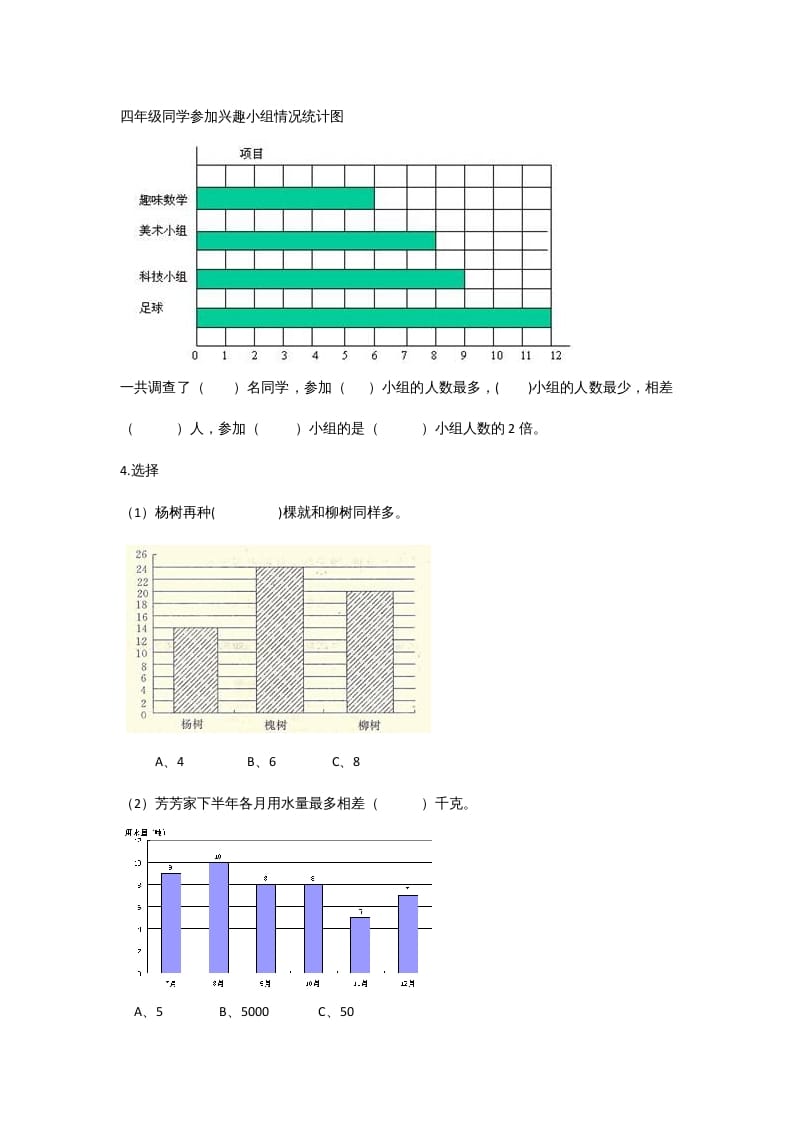 图片[2]-六年级数学上册5.3身高的情况（北师大版）-淘课榜