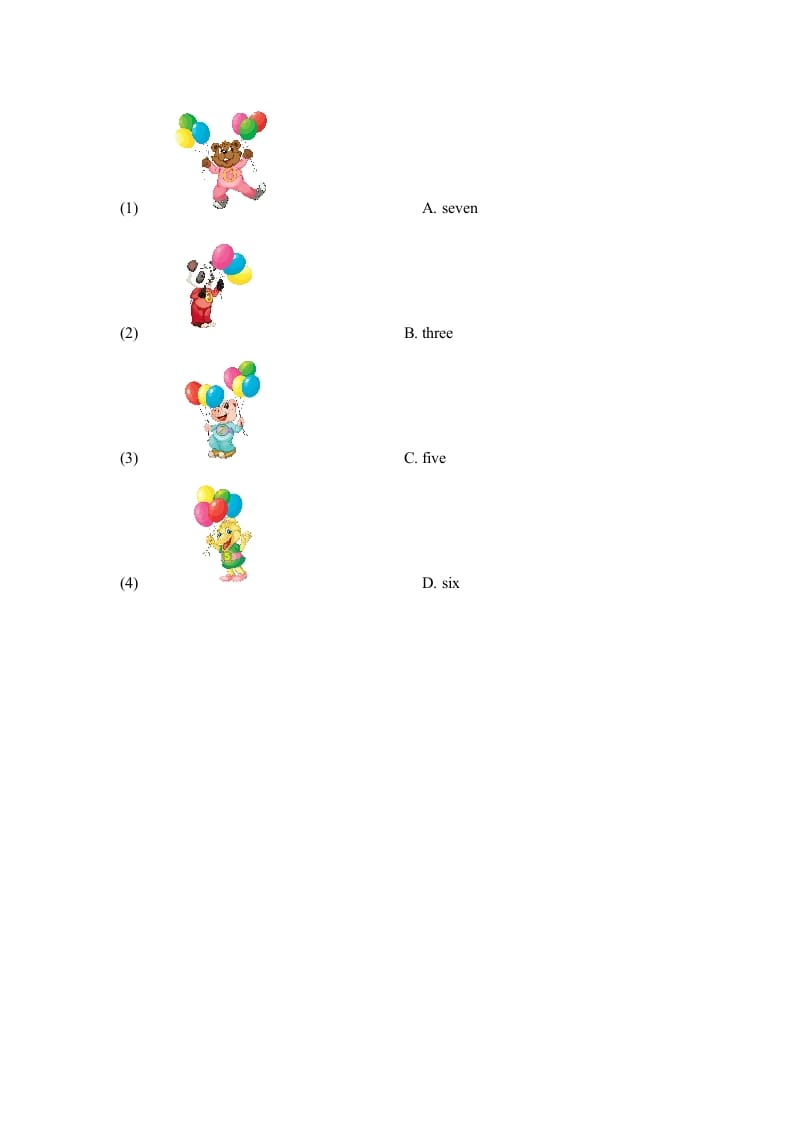 图片[2]-三年级英语上册Unit6_C_同步习题（人教版一起点）-淘课榜