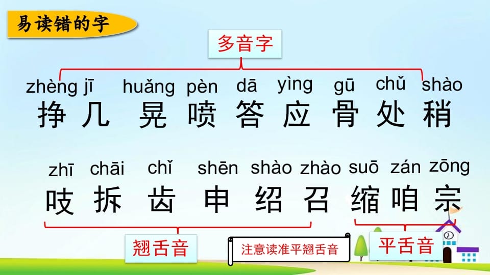 图片[3]-三年级语文上册第三单元复习（部编版）-淘课榜