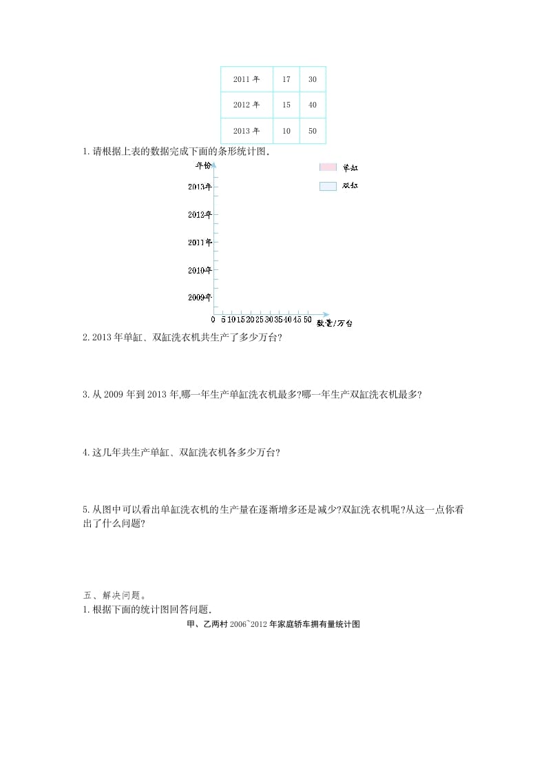 图片[2]-四年级数学下册第八单元检测1-淘课榜