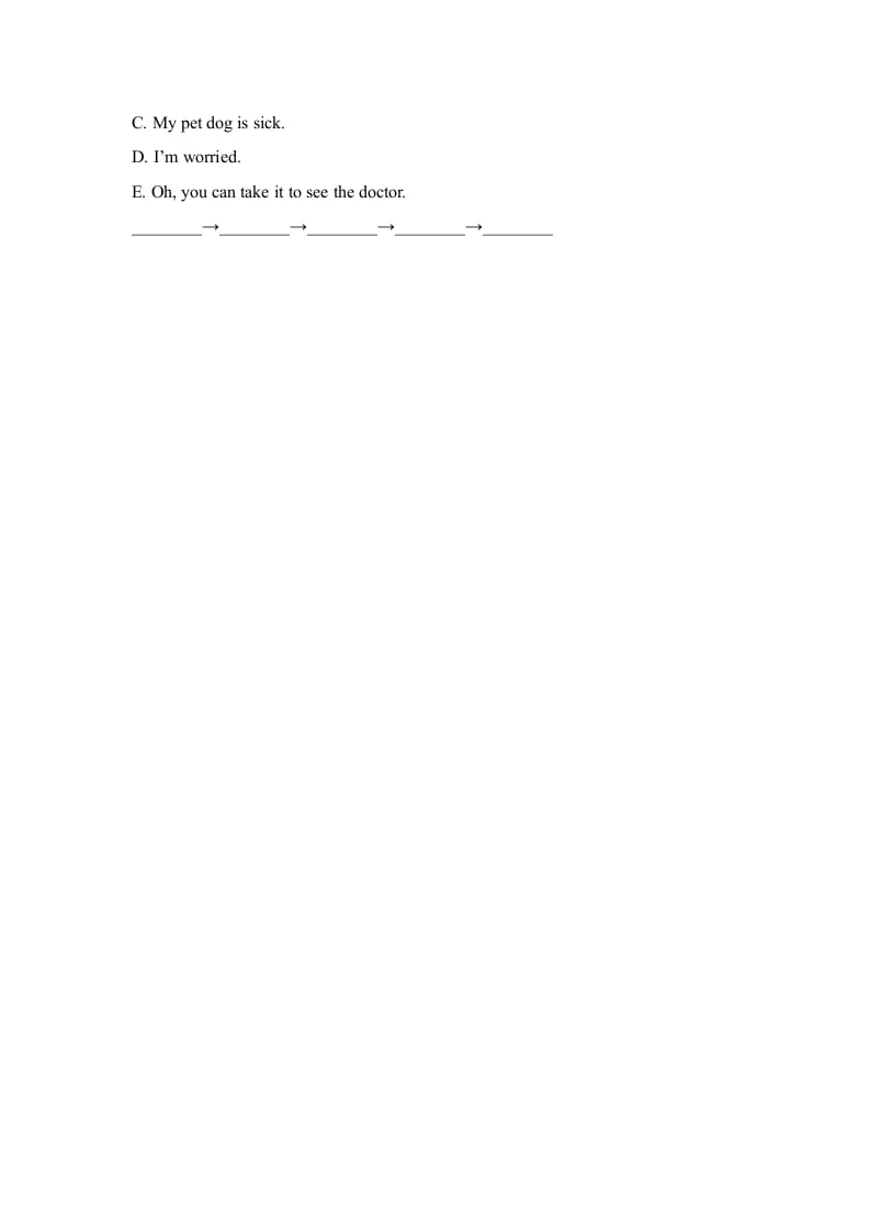 图片[2]-六年级英语上册Unit4_Lesson1课时训练（人教版一起点）-淘课榜