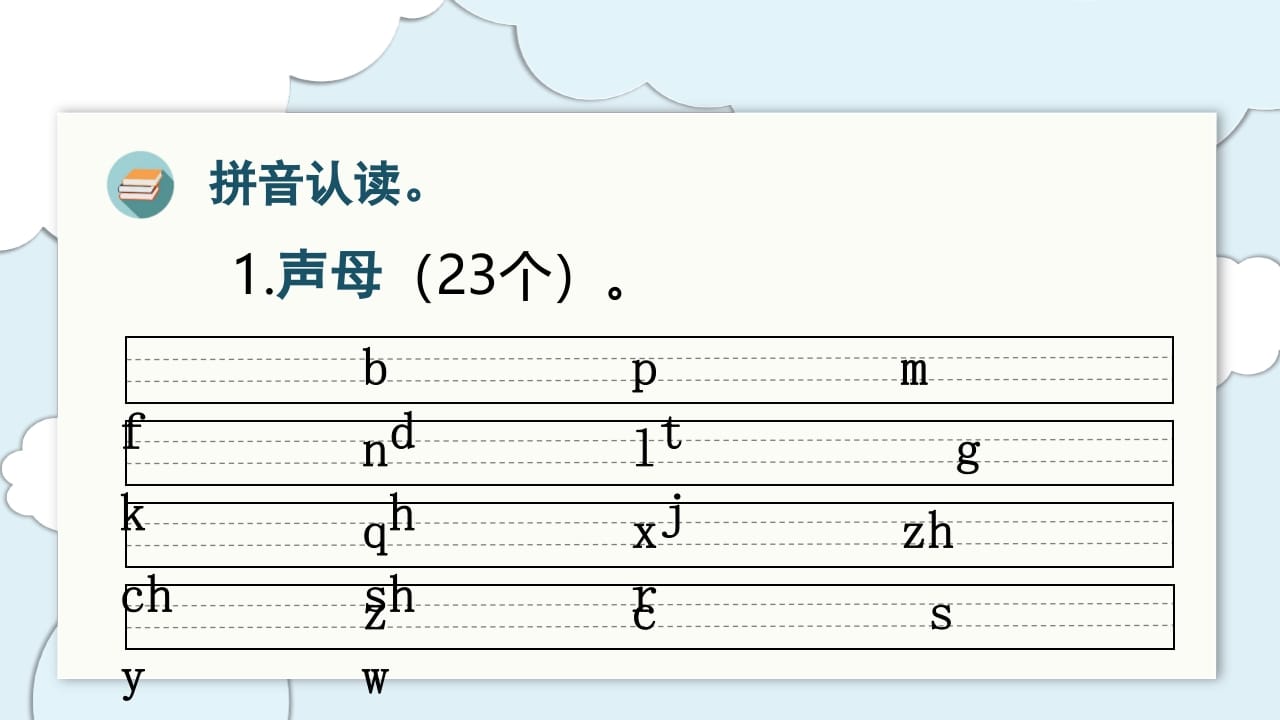 图片[3]-一年级语文上册（复习课件）第三单元（部编版）-淘课榜
