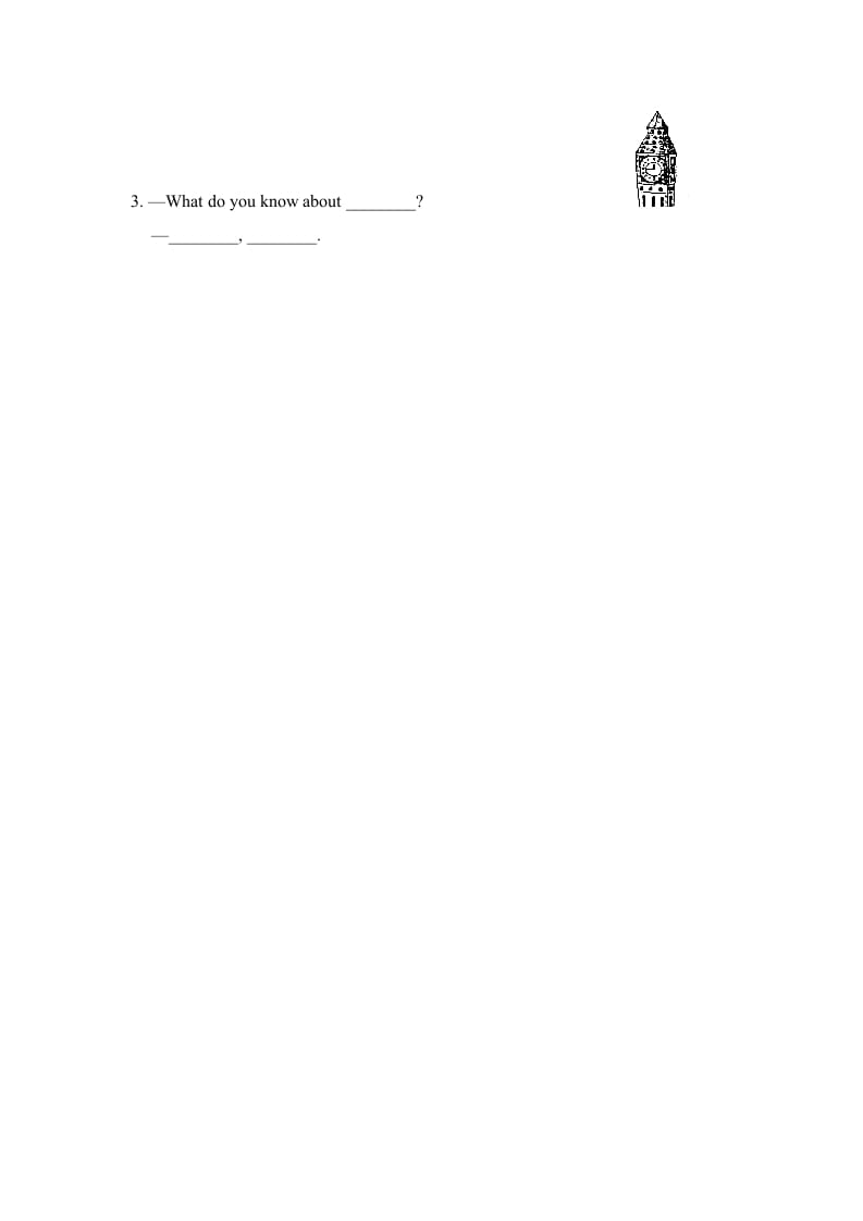 图片[2]-六年级英语上册Unit2_Lesson2课时训练（人教版一起点）-淘课榜