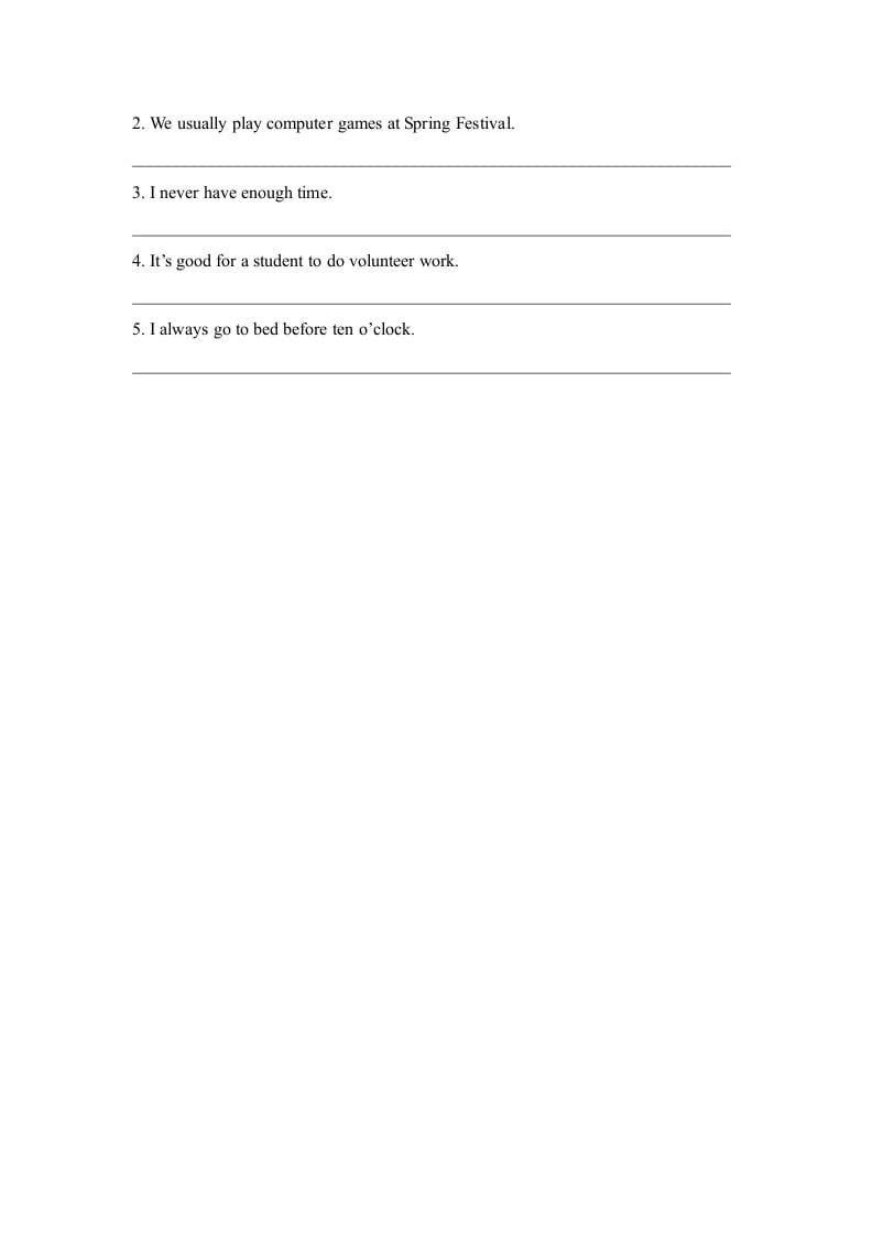 图片[2]-六年级英语上册Unit3_Lesson1_课时训练（人教版一起点）-淘课榜