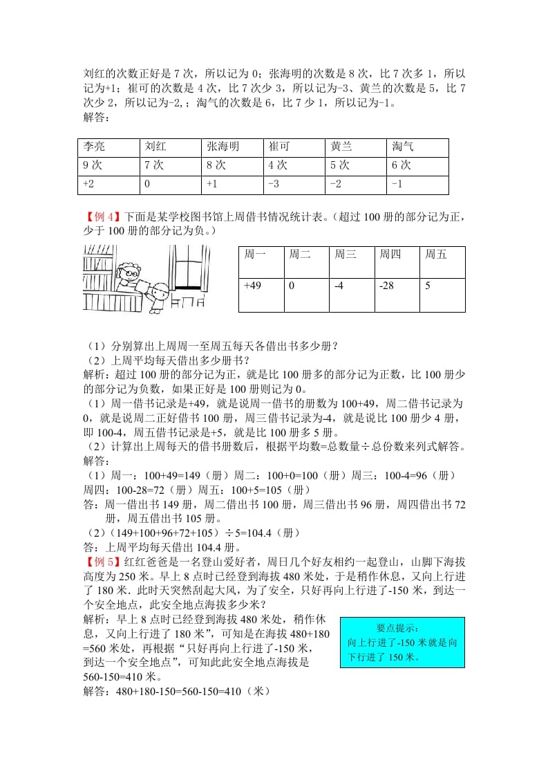 图片[2]-六年级数学下册人教版6年级下-爬坡题-淘课榜