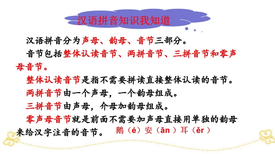 图片[3]-一年级语文上册汉语拼音专项复习（部编版）-淘课榜