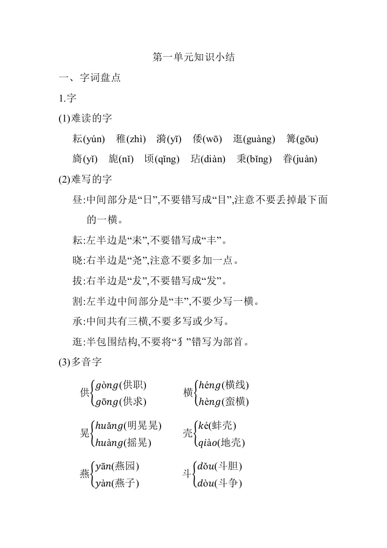 五年级数学下册第一单元知识小结_人教（部编版）-淘课榜