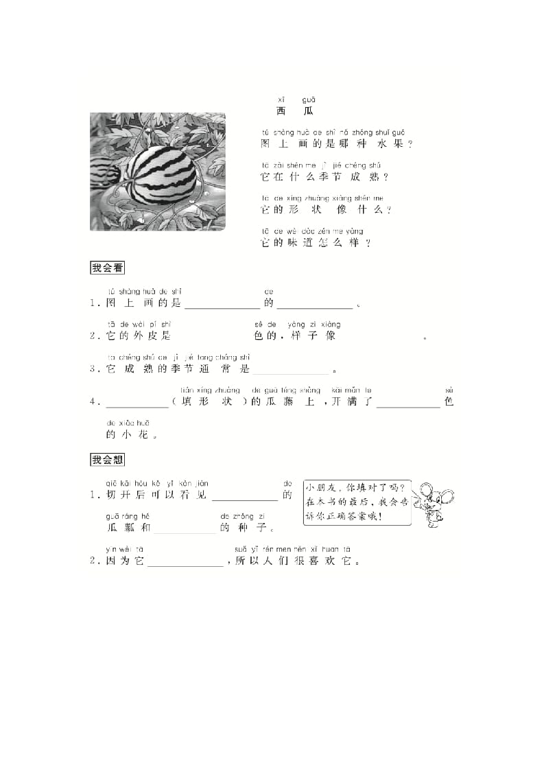 图片[3]-二年级语文上册（跟我学写话）写物（5篇）（部编）-淘课榜